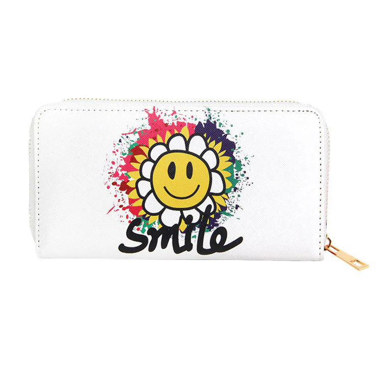 Colorful Smiley Wallet